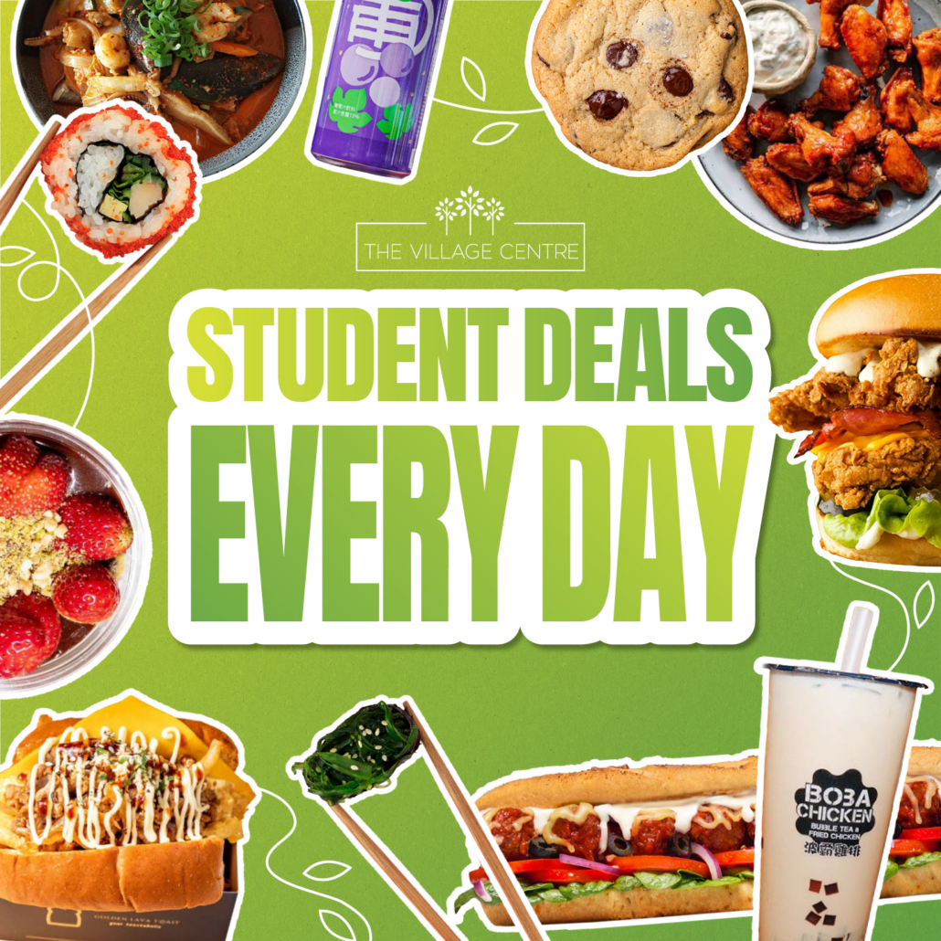 Click to show details - The Village Centre - Student Deals
